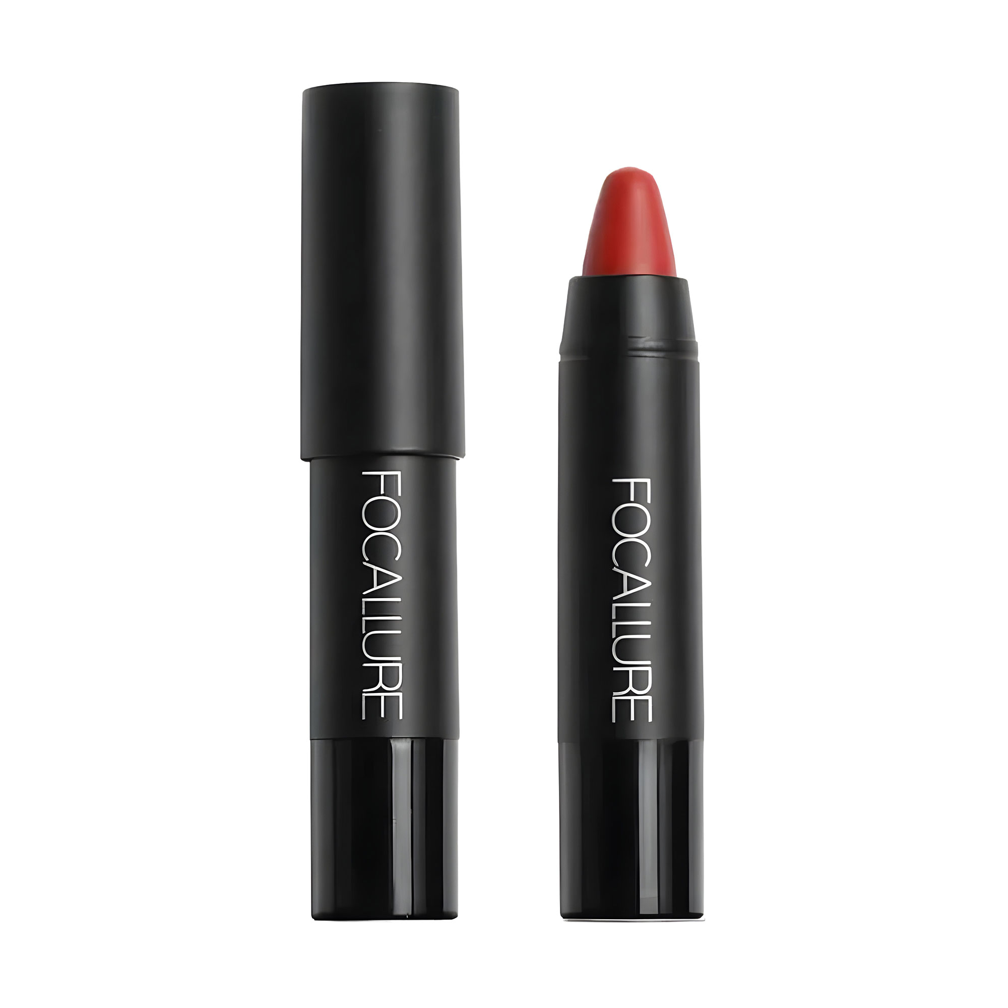 Матова помада-олівець для губ Focallure Matte Lip Crayon 1 Cardinal, 3 г